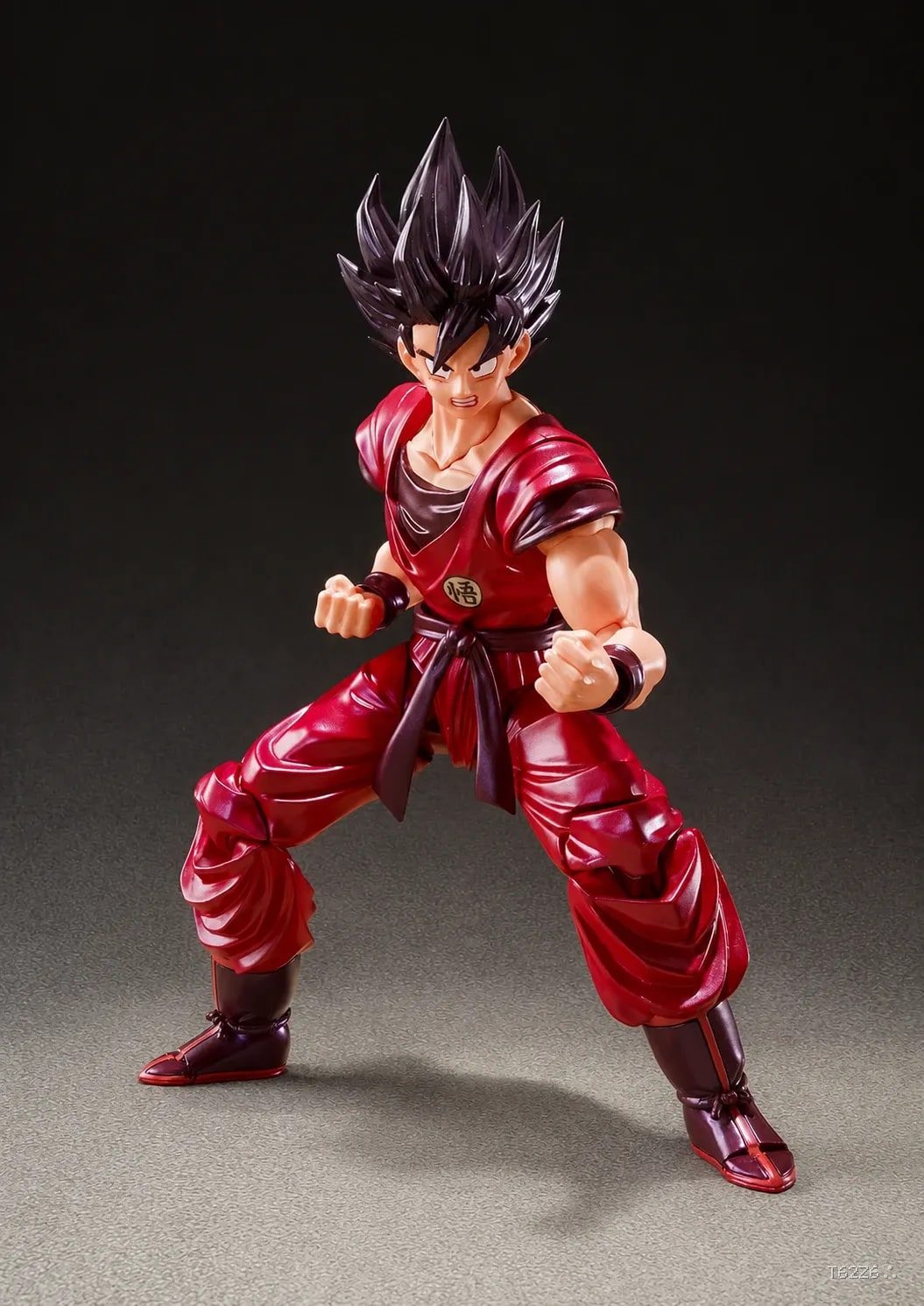 Dragon Ball Z Goku Kaioken Action Figure – Articulated 15 cm Collectible with Interchangeable Faces & Hands