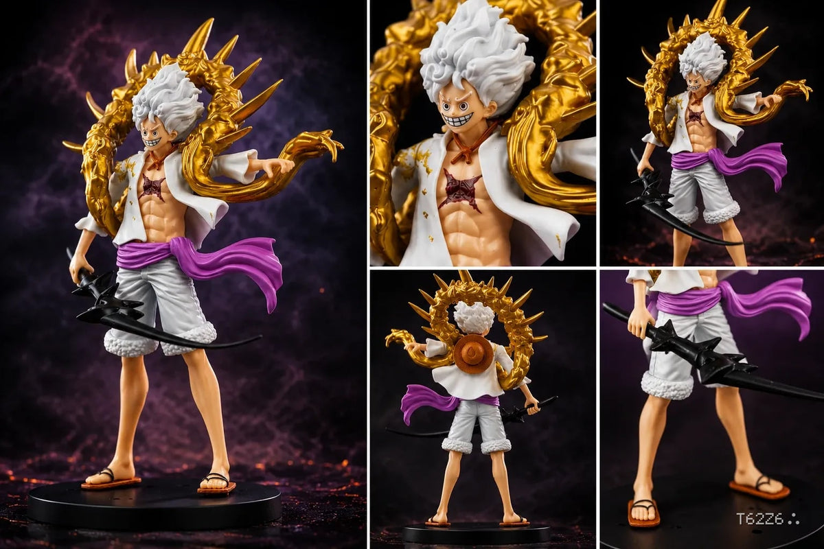 Gear 5 Luffy Action Figure – Nika Awakening Edition | One Piece Collectible