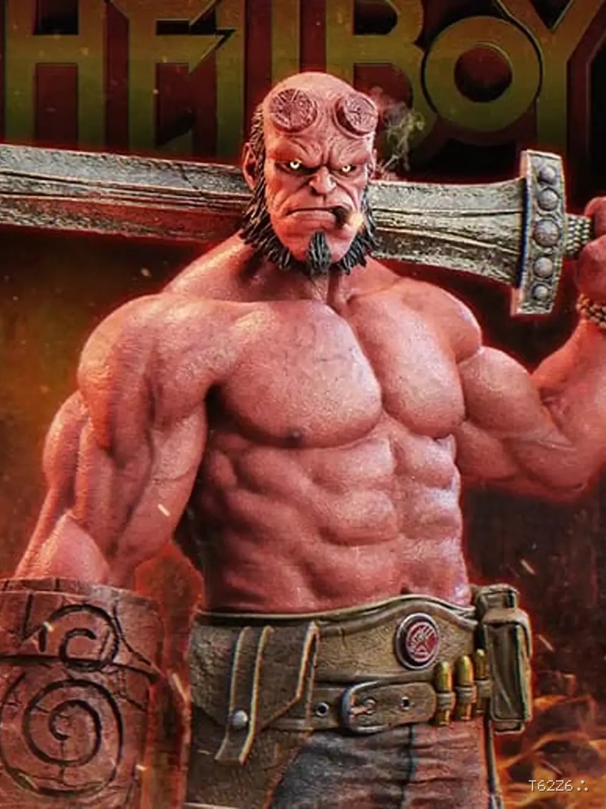 Hellboy Resin Statue – 1/6 Scale