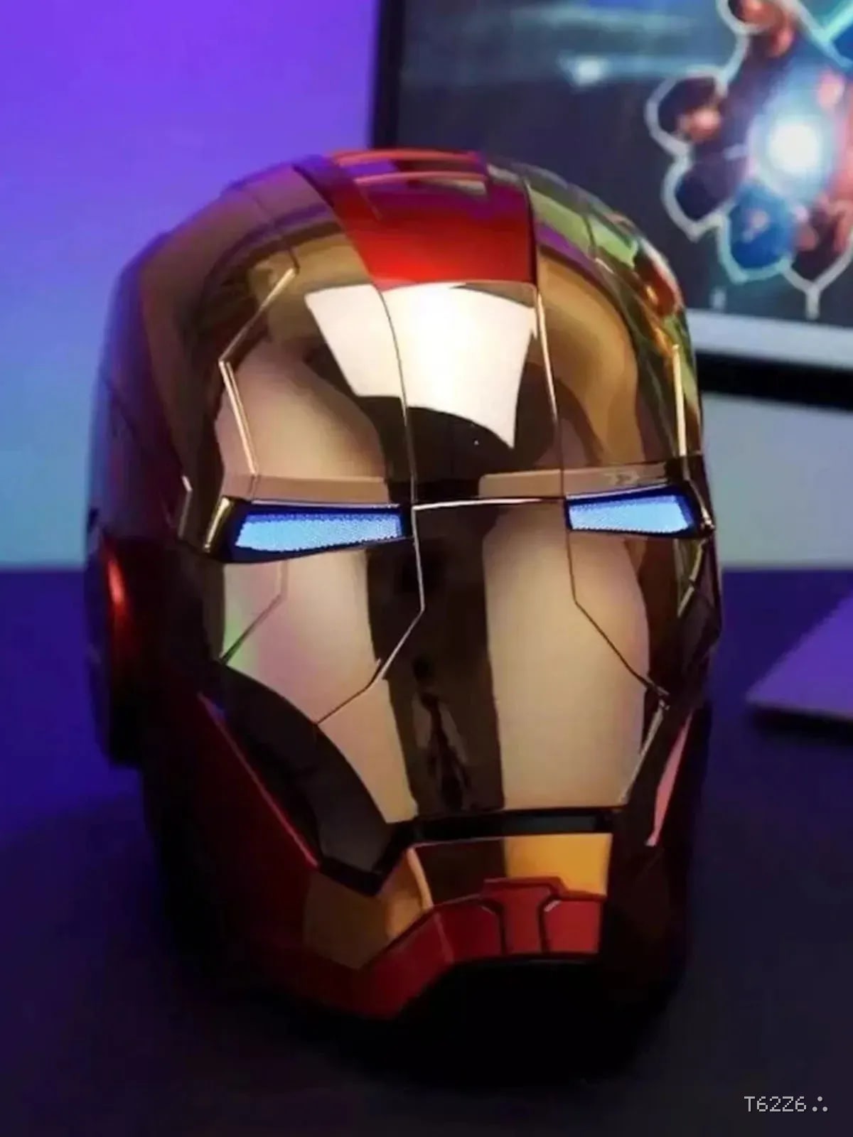 IRONMAN HELMET |Voice Controlled Touch Senor Sound Lights | Adjustable