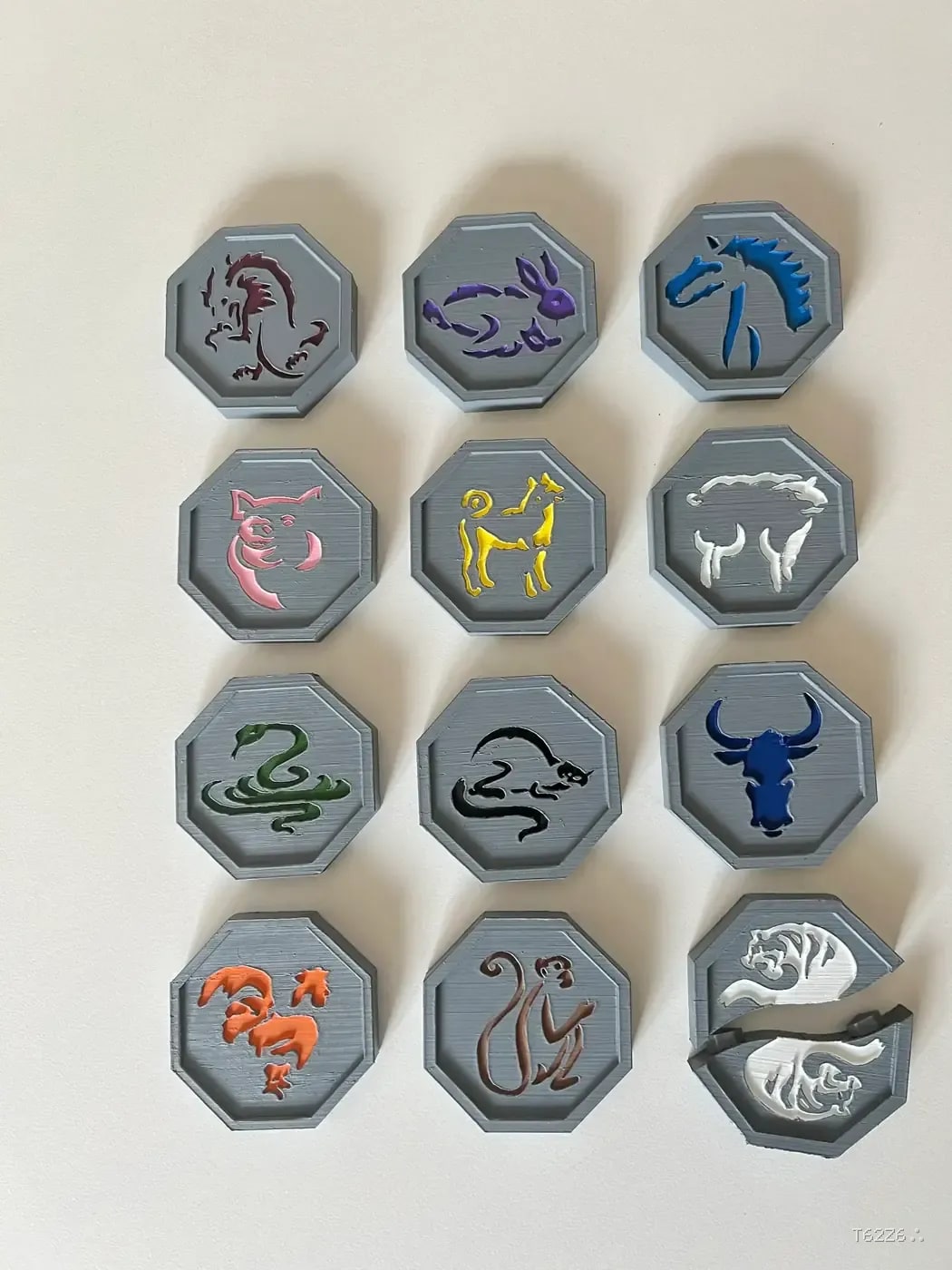 Jackie Chan Talismans Stones (Magnetic)