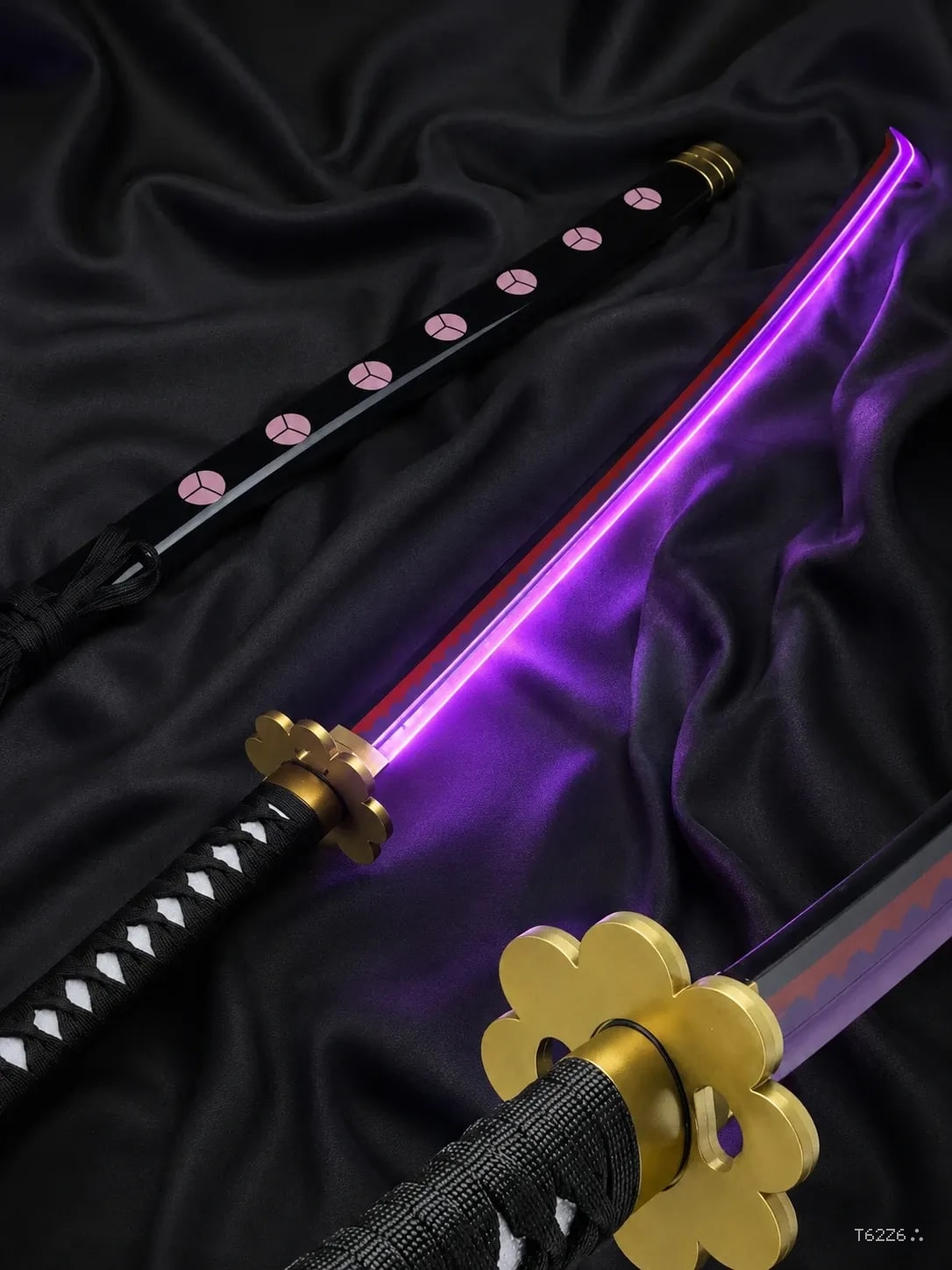 Roronoa Zoro Shusui LED Wooden Katana