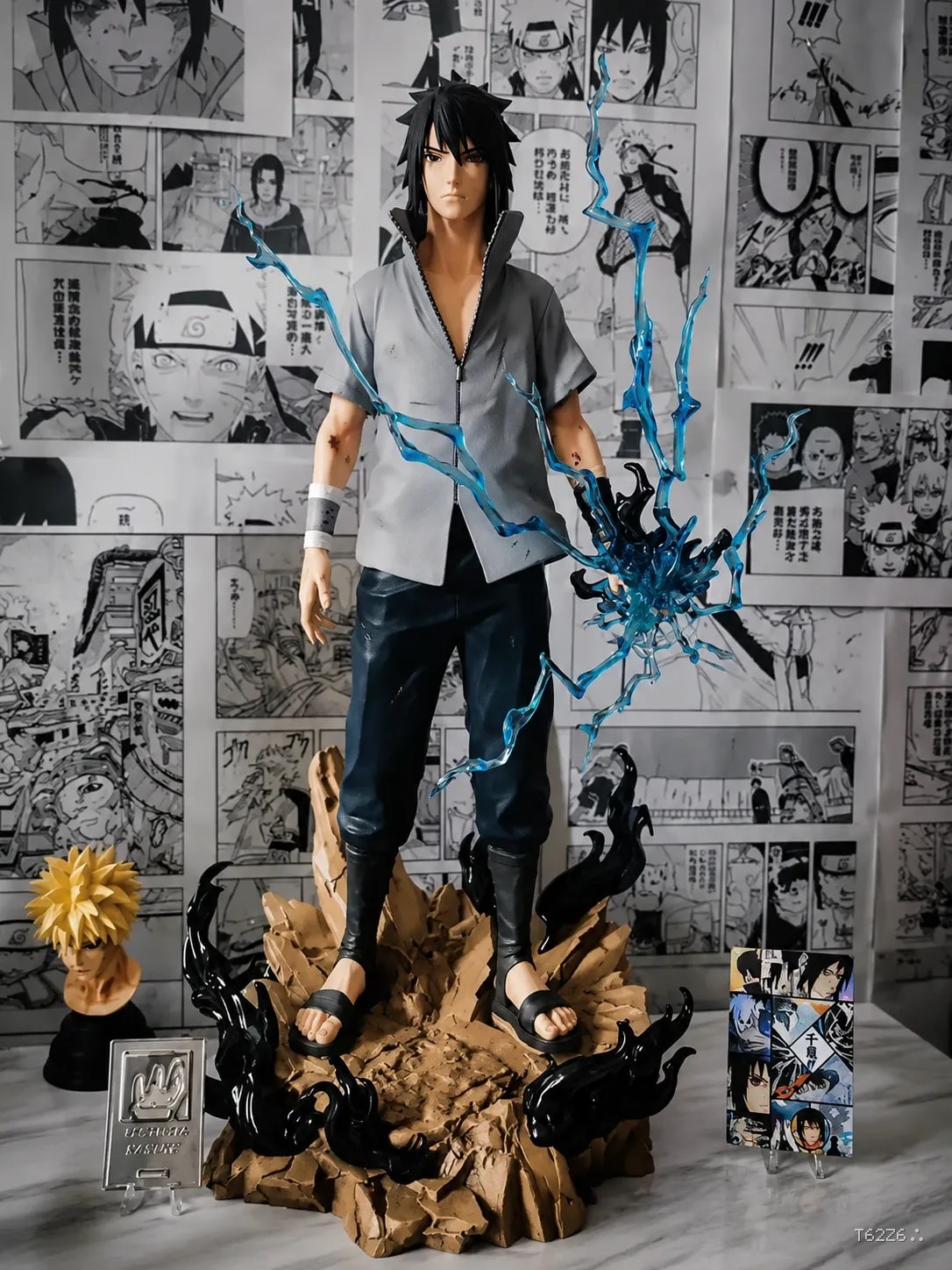 Sasuke The Valley of the End Resin Action Figure – Naruto