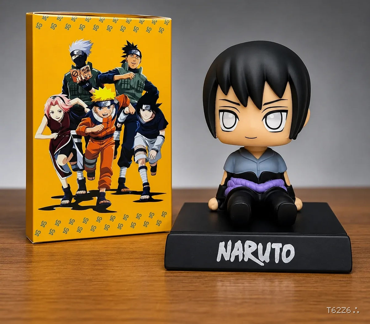 Sasuke Uchiha Bubble Head with Phone Holder