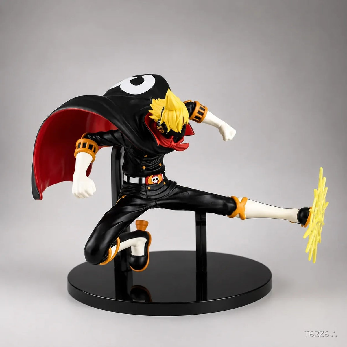 Stealth Black Sanji Action Figure – Germa 66 Raid Suit Edition (One Piece)