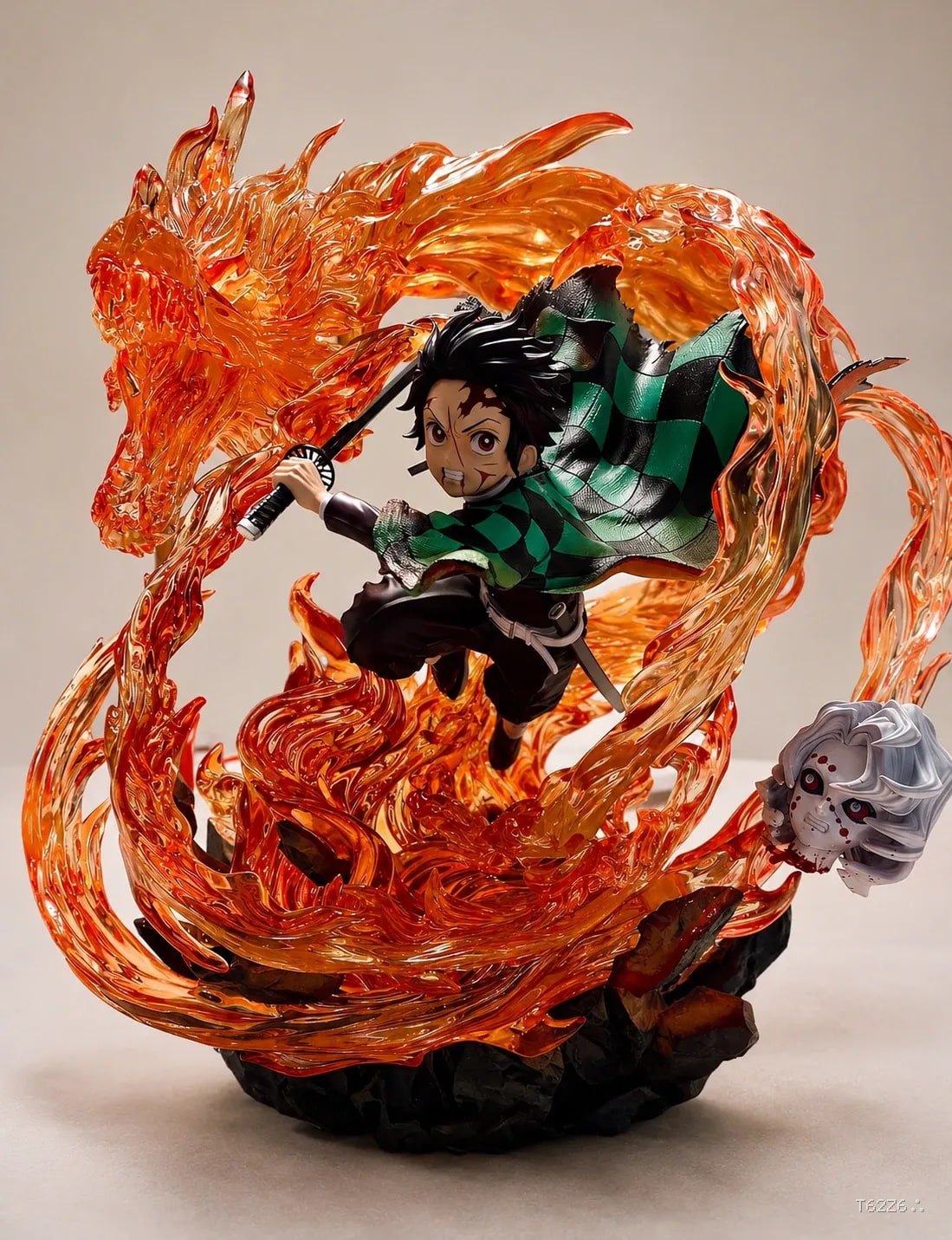 Tanjiro Kamado LED Action Statue
