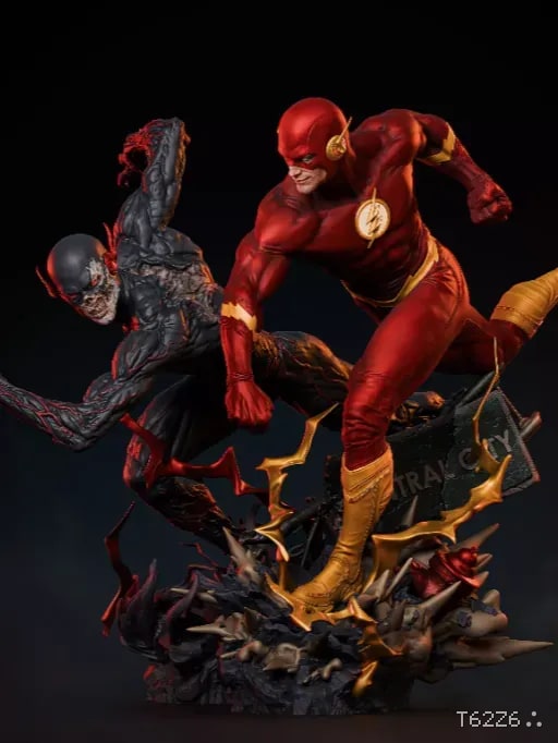 The Flash vs Reverse-Flash – 1/6 Scale Resin