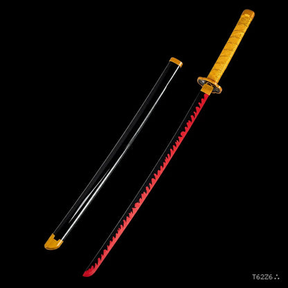 Yoriichi Tsugikuni Wooden Katana