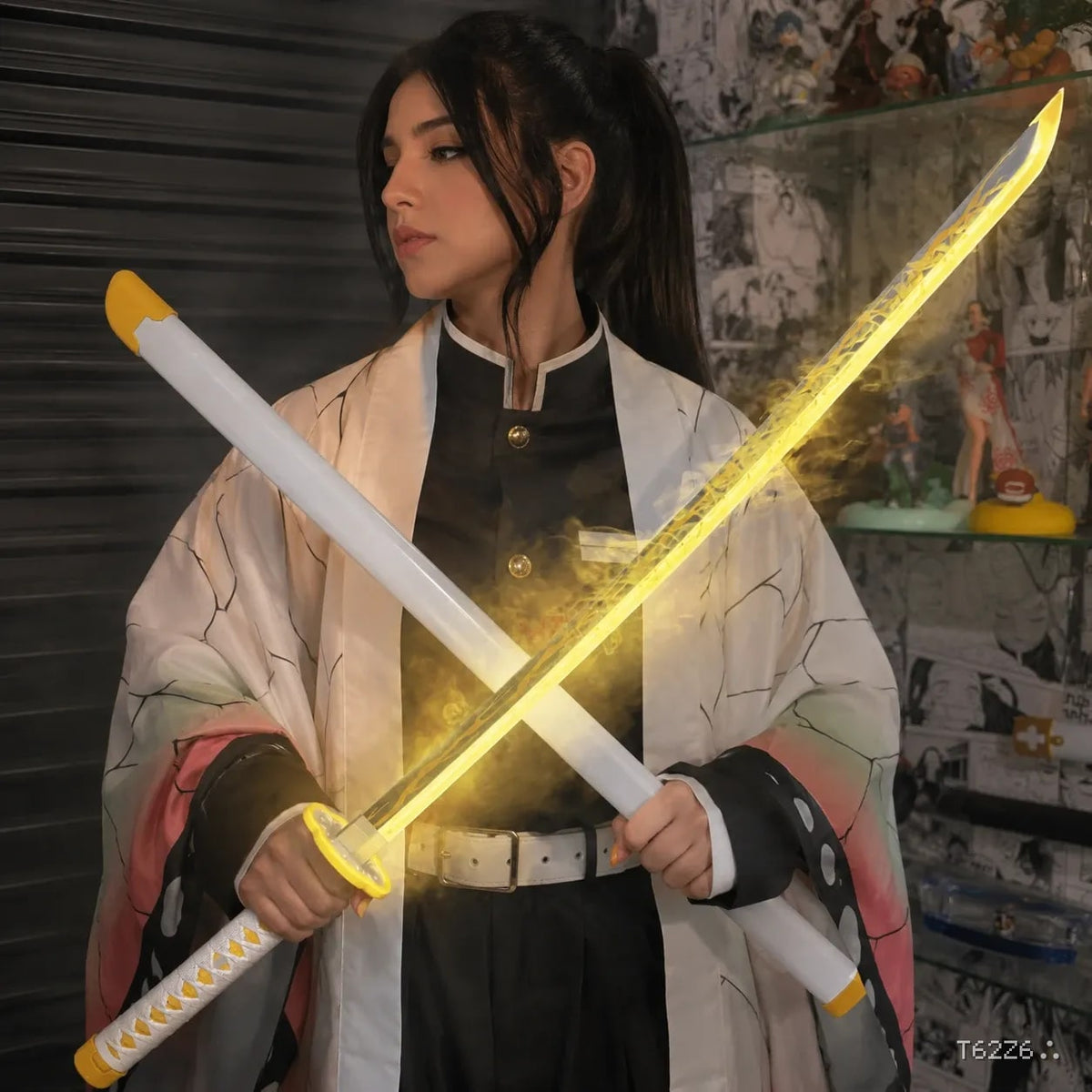 Zenitsu Smoke RGB Katana Demon Slayer