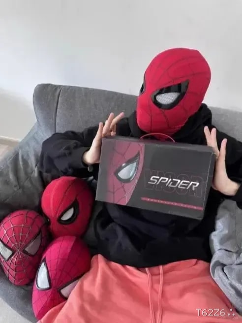 Flicker-Eye Spidey Mask | Spider man Mask with Moving Jaw