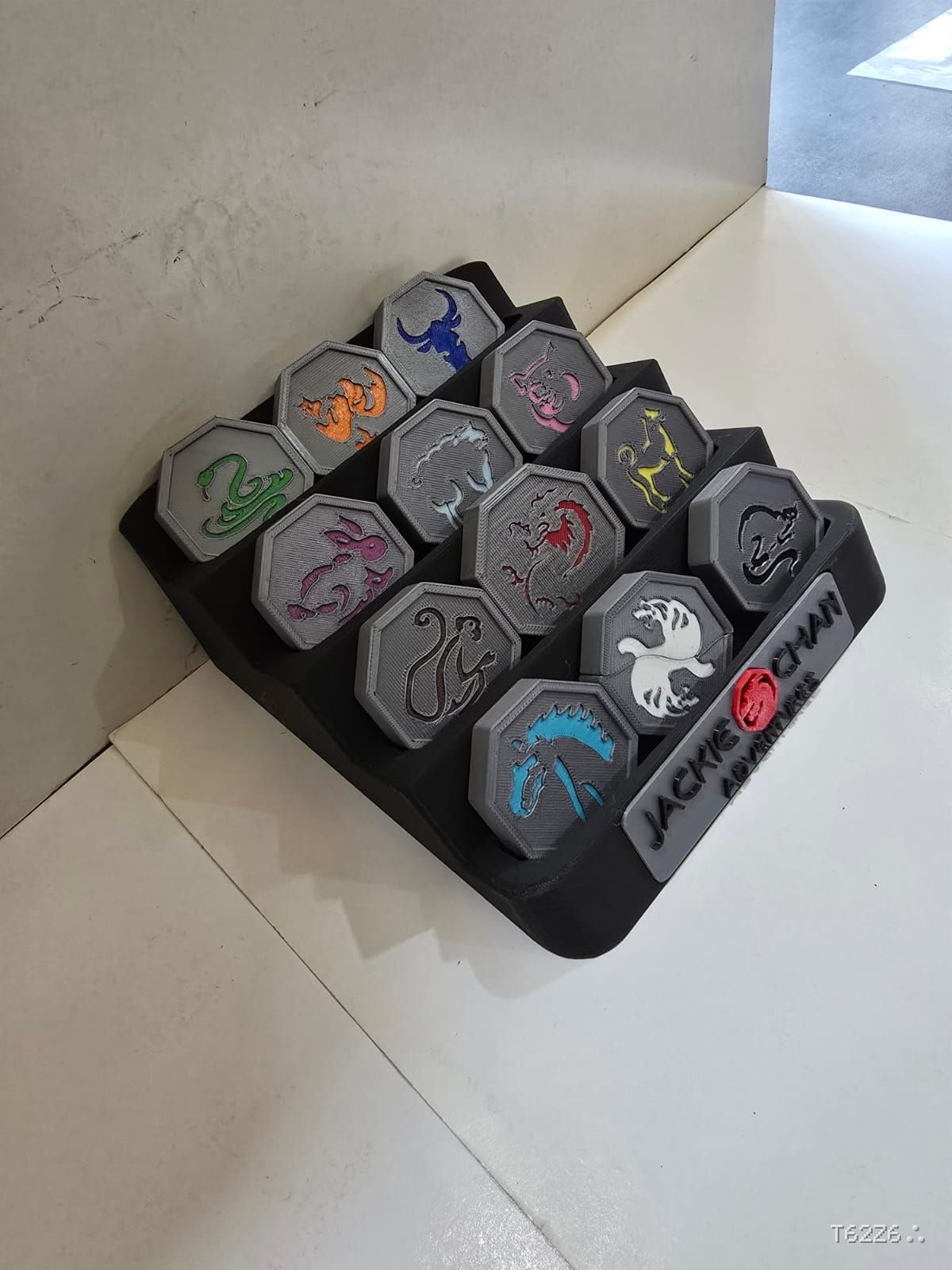 Jackie Chan magnet Talismans Stones With Stand