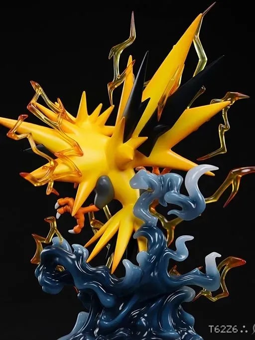 Zapdos Premium PVC Statue – Lightning Effect Collectible Figure