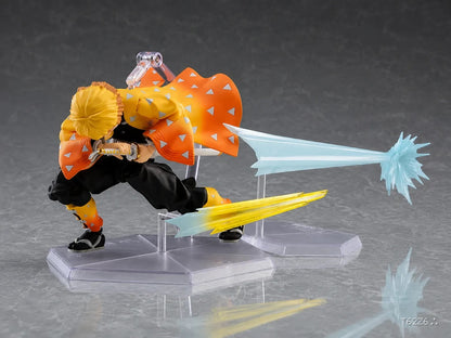 Zenitsu Agatsuma Movable Action Figure – Demon Slayer Anime Collectible